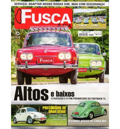 Revista Fusca & Cia N° 113 Altos e Baixos