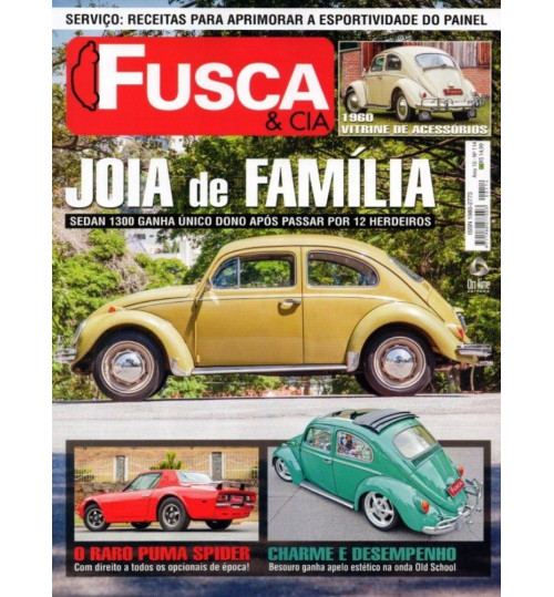 Revista Fusca & Cia N° 114 Joia de Família
