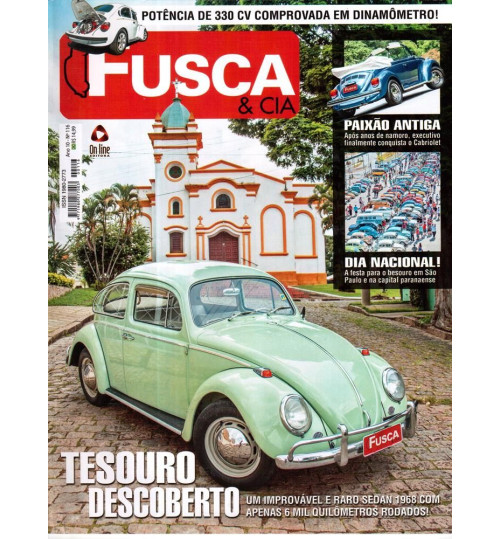 Revista Fusca & Cia N°116 Tesouro Descoberto