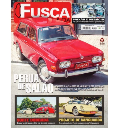 Revista Fusca & Cia N° 119 Perua de Salão