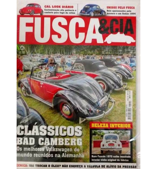 Revista Fusca & Cia N°122 Clássicos Bad Camberg