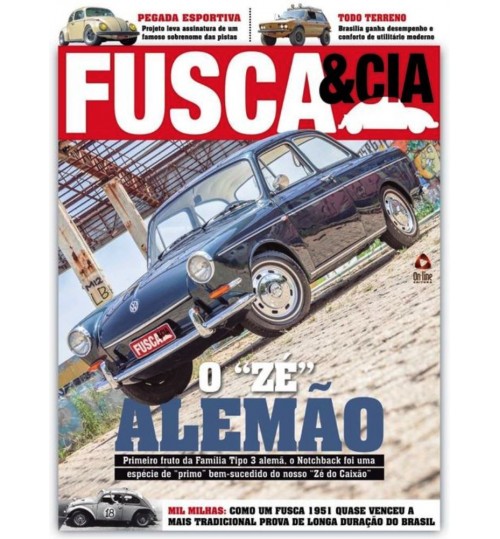 Revista Fusca & Cia N° 126 O Zé Alemão