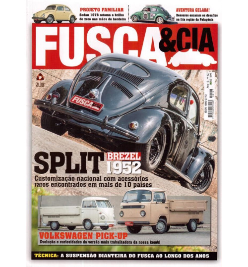 Revista Fusca & Cia N° 127 Split Brezel 1952