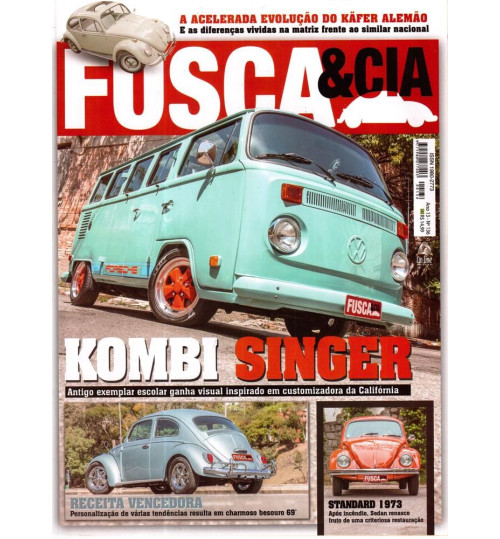 Revista Fusca & Cia N° 136 Kombi Singer