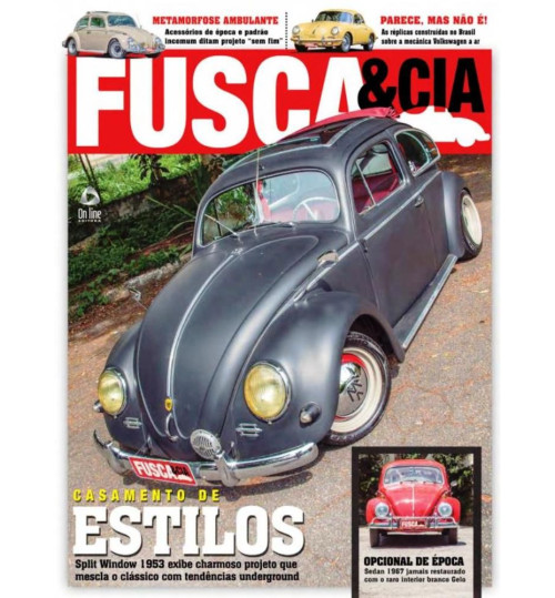 Revista Fusca & Cia N° 138 Casamento de Estilos