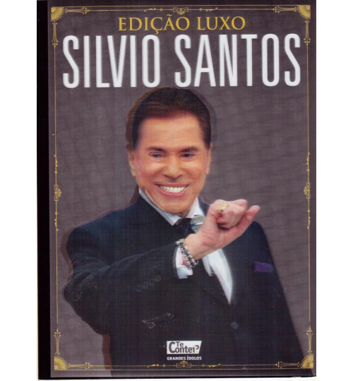 Revista Grandes Ídolos Edição Luxo - Silvio Santos