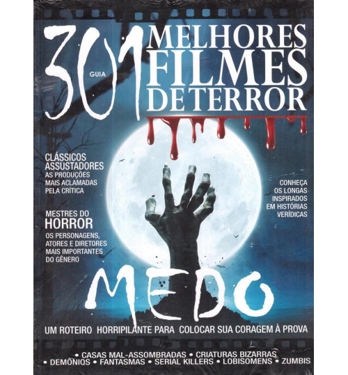 Revista Guia 301 Melhores Filmes De Terror