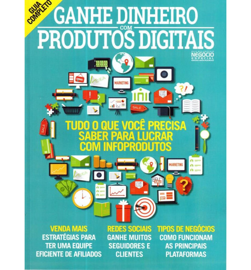 Revista Guia Ganhe Dinheiro Produtos Digitais