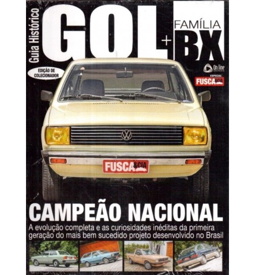 Revista Guia Histórico Gol + Família BX