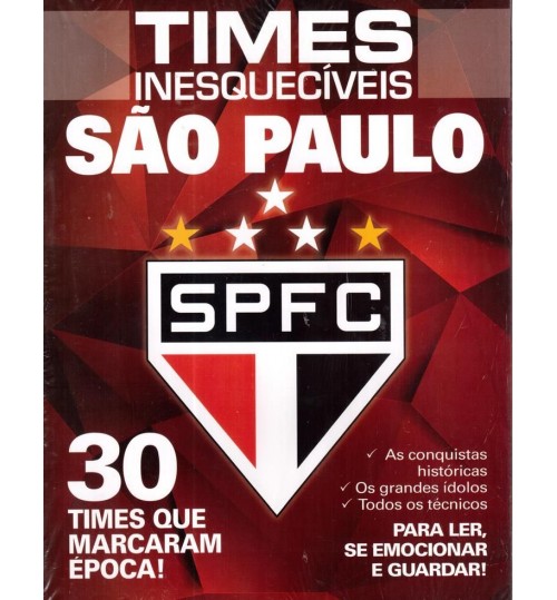 Revista Times Inesquecíveis São Paulo